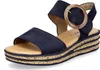 Gabor Sandalette 550.36, Rauleder, Blau, Damen Produktbild-Vorschau 39