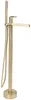 Rubinetto Per Vasca Freestanding REA Js-F7037Bg Brush Gold Anteprima dell’immagine prodotto 1