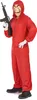 Bankräuber-Verkleidung für Erwachsene rot L / XL Produktbild-Vorschau 3