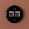 Prise réseau rétro CAT.7 2x I QR1 noir Voir les images du produit 5