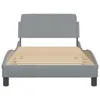 VidaXL 373125, Szary, 105 cm, 2,18 m, 74,5 cm, 1000 x 2000 Podgląd zdjęcia produktu 4