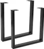 Esstisch Baumkante Akazie Natur 120 x 80 cm schwarz NOAH Produktbild-Vorschau 9
