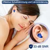 Ohrstöpsel zum Schlafen 8 Paar - Wiederverwendbare Silikon Produktbild-Vorschau 3