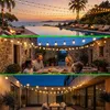 15 m Solar-Lichterkette mit G40-LED-Kugeln, Fernbedienung Produktbild-Vorschau 6