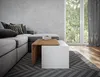 PLATAN ROOM Couchtisch Kaffeetisch eiche-weiß 2er Set Produktbild-Vorschau 3