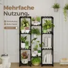 Bamworld Pflanzenregal Außen Innen Blumenständer Hohe Produktbild-Vorschau 6