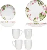 Ossia 6tlg Exotic Tearose Frühstücksset Steingut Teller Produktbild-Vorschau 5
