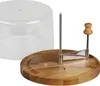 Käsehobel mit Haube, Akzienholz, KESPER 28621 Produktbild-Vorschau 2