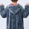 Piżama Onesie Kigurumi Kostium Przebranie Ciemno Niebieski Podgląd zdjęcia produktu 5