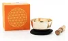 Klangschalen-Set mit Gravur Blume des Lebens Größe M Produktbild-Vorschau 1
