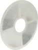 A close-up, angled view of a white, oval-shaped filter with multiple compartments containing different filtering materials. Produktbild-Vorschau