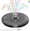 LED Solar Springbrunnen, Solar Teichpumpe mit Solar Panel, Produktbild-Vorschau 1