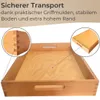TA999  Küchentablett Buche geölt 50x35,5 cm Produktbild-Vorschau 4