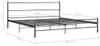 vidaXL Posteľný rošt Grey Metal 180 × 200 cm Náhľad obrázku produktu 6