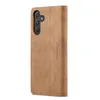 Klapphülle für Samsung Galaxy A55 5G (Case Me) - Hellbraun Produktbild-Vorschau 3