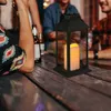 Led Lanterne Lampe Noir Pour Maison Jardin Batterie Voir les images du produit 6