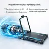 Bieżnia składana FunLife F1 - bieżnia 3 w 1 (1-8 km/h) z Podgląd zdjęcia produktu 5