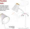 LED Schreibtischlampe TARA, weiss Produktbild-Vorschau
