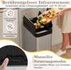 Odpadkový koš COSTWAY 60 l s křídlovými klapkami, Náhled obrázku produktu 4