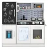Set da cucina giocattolo per bambini con lavagna, 82x24x80 Anteprima dell’immagine prodotto 1