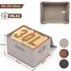 Aufbewahrungsbox mit deckel aus Vliesstoff – faltbare Produktbild-Vorschau 3