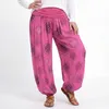 Haremshose Damen weite Hose mit Gummizug Sommerhose Gr. 36 Produktbild-Vorschau 1