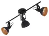 Lampada da soffitto Spot orientabile Retro 3xE14 40W Anteprima dell’immagine prodotto 9