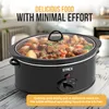 Strex Slowcooker 3.5L - Pentola Interna in Vetroceramica Anteprima dell’immagine prodotto 3