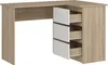 Bureau d'angle Chêne Sonoma & Blanc | Bureau informatique Voir les images du produit 3