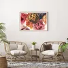 Gerahmtes Poster - Rahmen in heller Eiche - Blumenstrauß Produktbild-Vorschau 6