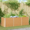 vidaXL Zvýšená postel světle hnědá 240 x 80 x 77 cm Náhled obrázku produktu 3