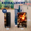 MuchoWow® Koffer Handgepäck Trolley Rollkoffer Kleine Produktbild-Vorschau 5