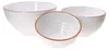 3er Set Salatschüssel Wolle Ø 17,5cm + 20,5cm + 24cm weiß Produktbild-Vorschau 1