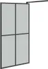 vidaXL Sprchová zástena pre sprchovací kút 100x195cm Tmavé Náhľad obrázku produktu 5