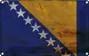 vianmo Blechschild 12x18 cm Bosnien und Herzegowina Rost Produktbild-Vorschau 1