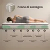 Letto Pieghevole in Metallo 140x200 cm con Materasso Letto Anteprima dell’immagine prodotto 6