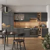 Küchenzeile Vicco Fame-Line Anthrazit Landhaus/Goldkraft Produktbild-Vorschau 4