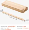Drewniane paliki SucceBuy, 25 sztuk, 12,7 x 38,1 x 609,6 mm Podgląd zdjęcia produktu 7