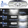 104LEDs Solarleuchten mit Bewegungsmelder Garten Produktbild-Vorschau 6