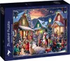Bluebird Puzzle Puzzle natalizio 2000 pezzi - Atmosfera Anteprima dell’immagine prodotto 2