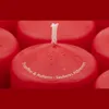 HOFER Candele Stumpen 40 pz - Rosso 4×7 cm - Non Anteprima dell’immagine prodotto 9