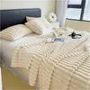 Plüsch-Überwurfdecke,gemütliche,flauschige,für Bett, Sofa Produktbild-Vorschau 3
