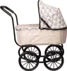 Klassischer Puppenwagen Pastellfarben, tiefe Liegewanne, Produktbild-Vorschau 2