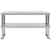 vidaXL 2-stufiger Arbeitstisch-Aufsatz 120 x 30 x 65 cm Produktbild-Vorschau 2