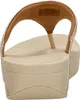FITFLOP Lulu Lederen Teenslipper - Microwobbleboard-zool Productafbeelding-voorbeeld 4