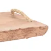 Vassoio in legno per trasportare e servire i pasti Anteprima dell’immagine prodotto 3