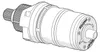 Hansa 59913871 Thermostatkartusche 3.3 HANSA Produktbild-Vorschau 3