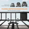 HOMCOM Cestino da tetto per auto Lunghezza regolabile Anteprima dell’immagine prodotto 5