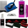 RaceWax Skiwax Set 7 pièces BaseBrush Nylon Cuivre Crin de Voir les images du produit 1