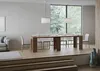 Rozkładany stół konsolowy 78x47/299 cm Allin Dąb Naturalny Podgląd zdjęcia produktu 5